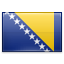 flagga: Bosnien-Hercegovina